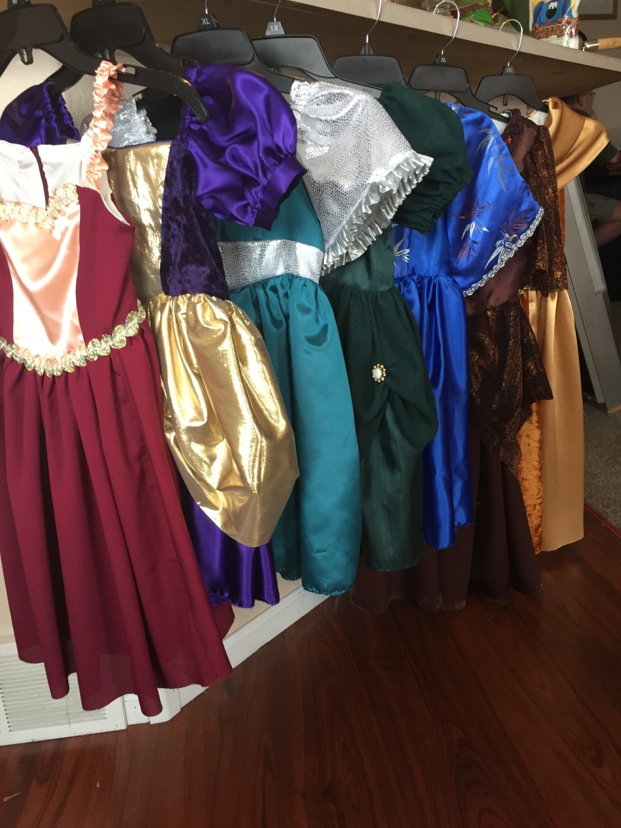 Monster Ball all the dresses